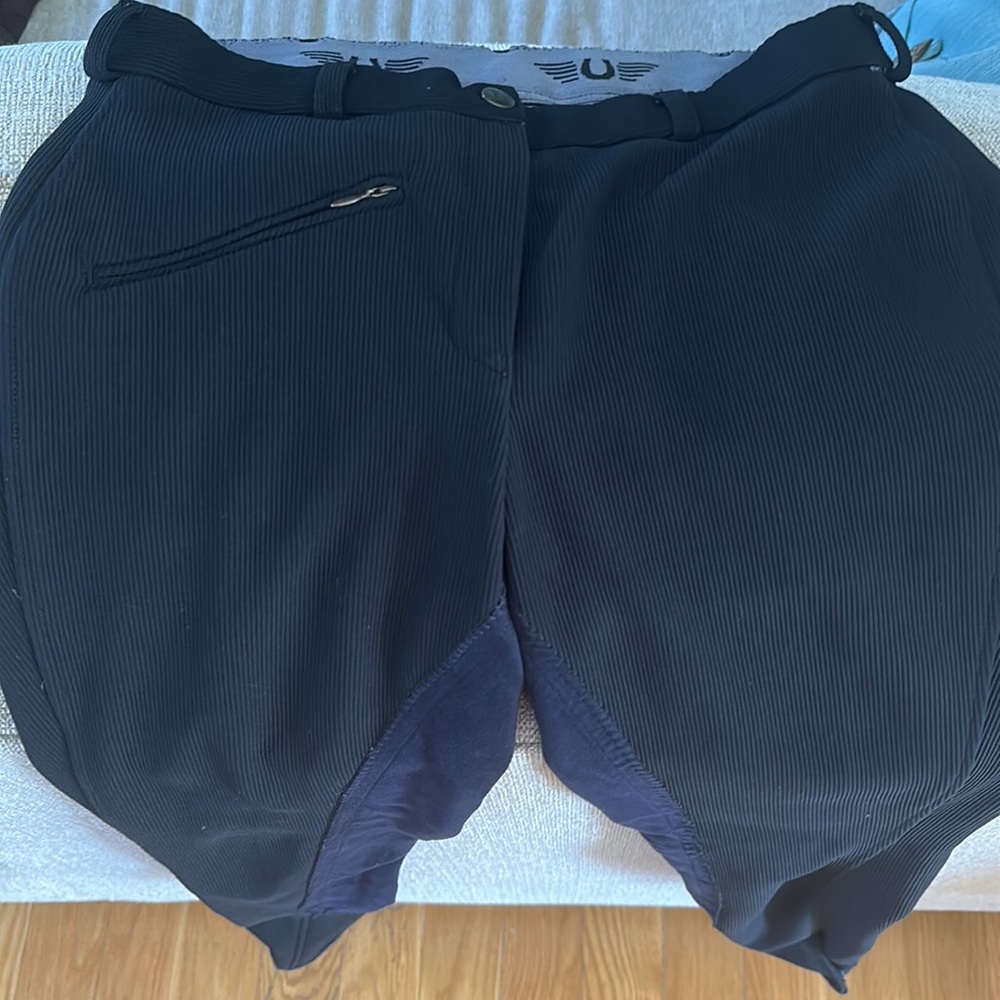 TuffRider Ladies Ribbed Lowrise Breeches - size 26